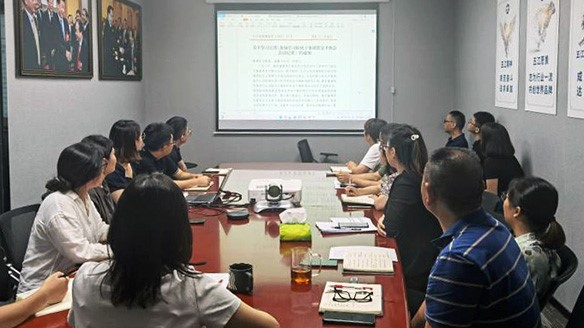 商管子集團(tuán)積極貫徹落實數(shù)據(jù)化、表格化管理思想